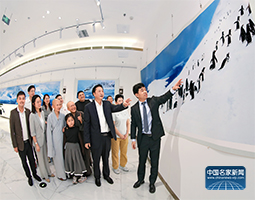 致敬中国极地考察40周年——王保胜南极摄影艺术展在三亚艺术馆举办